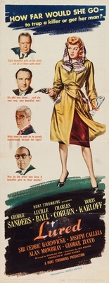 Lured movie poster (1947) Poster MOV_b955f50d