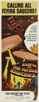 Earth vs. the Flying Saucers movie poster (1956) Poster MOV_b965048b