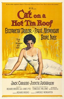 Cat on a Hot Tin Roof movie poster (1958) hoodie