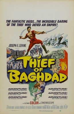 Ladro di Bagdad, Il movie poster (1961) calendar