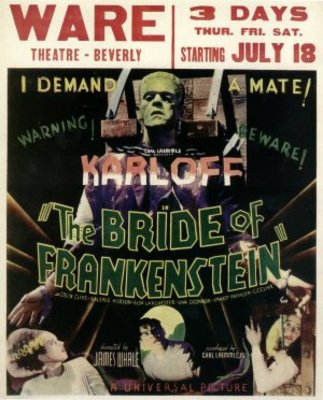 Bride of Frankenstein movie poster (1935) Mouse Pad MOV_b9b7d3d1
