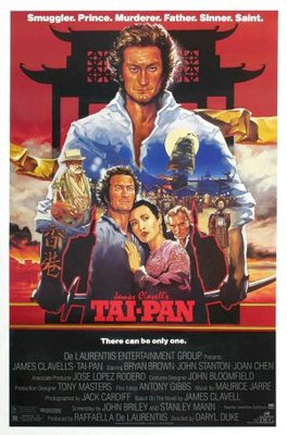 Tai-Pan movie poster (1986) mouse pad