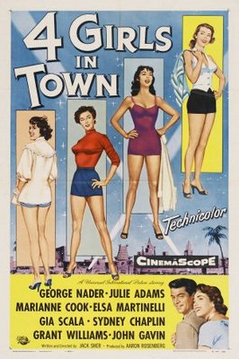 Four Girls in Town movie poster (1957) Sweatshirt