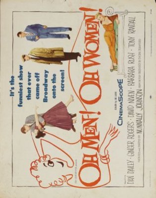 Oh, Men! Oh, Women! movie poster (1957) calendar