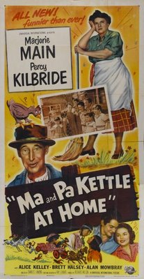 Ma and Pa Kettle at Home movie poster (1954) mouse pad