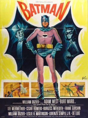 Batman movie poster (1966) tote bag