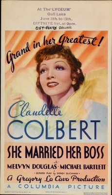 She Married Her Boss movie poster (1935) poster