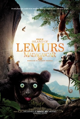 Island of Lemurs: Madagascar movie poster (2014) tote bag
