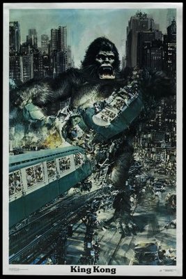 King Kong movie poster (1976) Mouse Pad MOV_ba5ef5ed