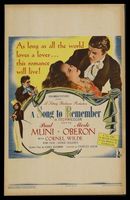 A Song to Remember movie poster (1945) Sweatshirt #655366