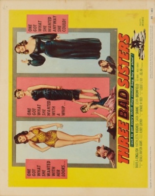 Three Bad Sisters movie poster (1956) mug