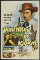 Masterson of Kansas movie poster (1954) Longsleeve T-shirt #661660