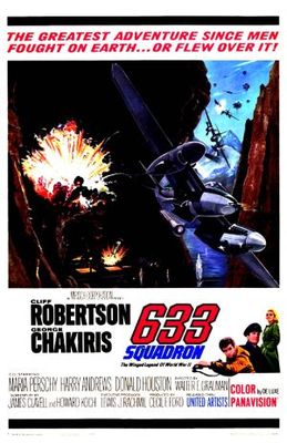 633 Squadron movie poster (1964) tote bag