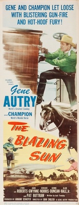 The Blazing Sun movie poster (1950) poster