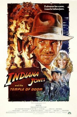 Indiana Jones and the Temple of Doom movie poster (1984) Longsleeve T-shirt