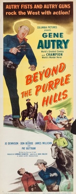 Beyond the Purple Hills movie poster (1950) poster