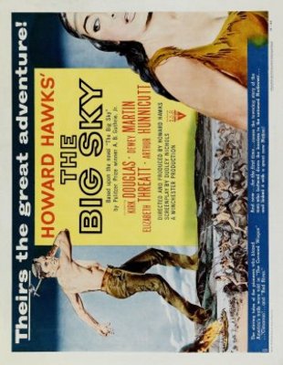 The Big Sky movie poster (1952) tote bag