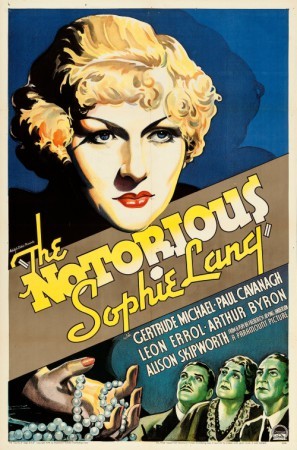 The Notorious Sophie Lang movie poster (1934) Poster MOV_bb5taapc