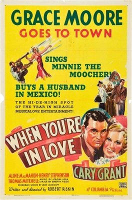 When You're in Love movie poster (1937) calendar