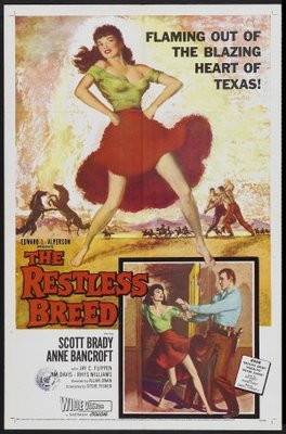 The Restless Breed movie poster (1957) mouse pad