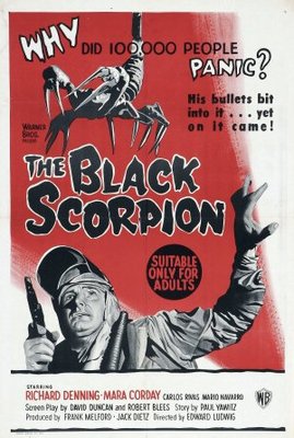 The Black Scorpion movie poster (1957) poster