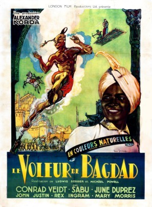 The Thief of Bagdad movie poster (1940) tote bag