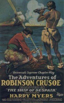 The Adventures of Robinson Crusoe movie poster (1922) Longsleeve T-shirt