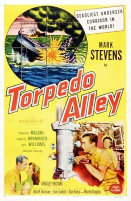 Torpedo Alley movie poster (1953) hoodie