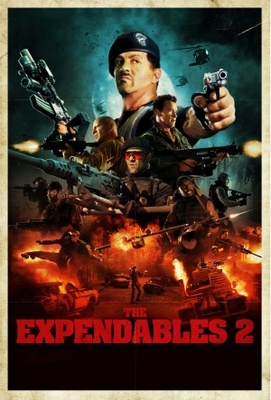 The Expendables 2 movie poster (2012) calendar