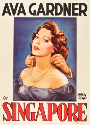 Singapore movie poster (1947) tote bag