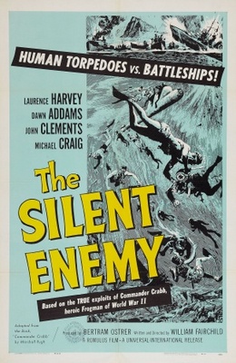 The Silent Enemy movie poster (1958) Sweatshirt
