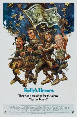Kelly's Heroes movie poster (1970) calendar
