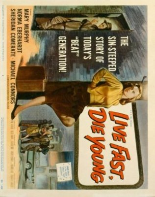 Live Fast, Die Young movie poster (1958) hoodie