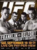 UFC 103: Franklin vs. Belfort movie poster (2009) Poster MOV_bcbeb9bb