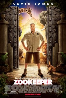 The Zookeeper movie poster (2011) tote bag