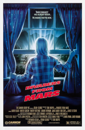Invaders from Mars movie poster (1986) Longsleeve T-shirt