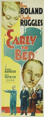 Early to Bed movie poster (1936) mouse pad