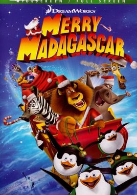 Merry Madagascar movie poster (2009) Tank Top