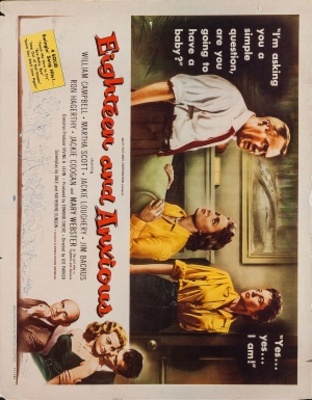 Eighteen and Anxious movie poster (1957) Longsleeve T-shirt