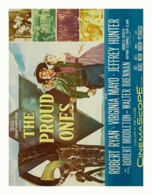 The Proud Ones movie poster (1956) poster