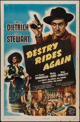 Destry Rides Again movie poster (1939) hoodie