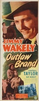 Outlaw Brand movie poster (1948) hoodie #756645
