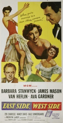 East Side, West Side movie poster (1949) tote bag