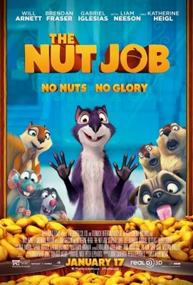 The Nut Job movie poster (2013) mouse pad