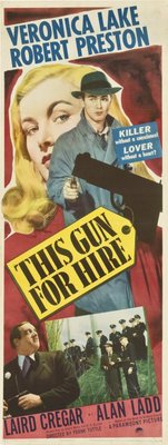 This Gun for Hire movie poster (1942) mouse pad