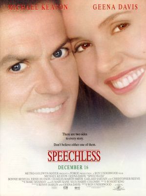 Speechless movie poster (1994) mug