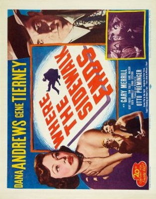 Where the Sidewalk Ends movie poster (1950) Tank Top