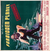 Forbidden Planet movie poster (1956) t-shirt #MOV_be93bf44