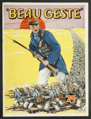 Beau Geste movie poster (1926) calendar