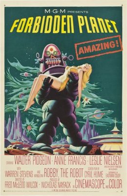 Forbidden Planet movie poster (1956) Longsleeve T-shirt